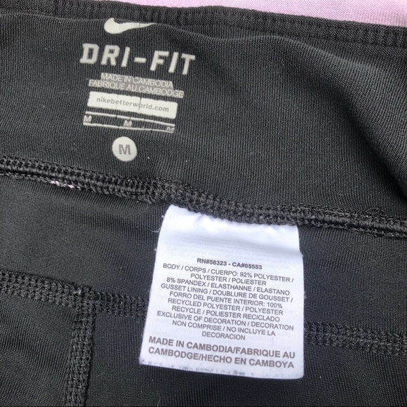 Nike drifit running leggings knee length - Picture 3 of 4